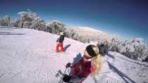 Skiing the Troodos Mountains